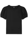 Paige Matcha Tee In Black In Black