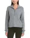 Paige Maylene Wool-blend Sweater In Gray