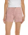 Paige Mayslie Vintage Pink Blush Utility Short In Pink