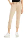 PAIGE MAYSLIE WOMENS TWILL RIBBON SIDE JOGGER JEANS
