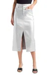 Paige Meadow Midi Skirt In Multi
