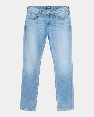 Paige Men & Apos;s Rip & Repair Straight Jeans In Emberton