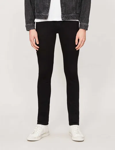 PAIGE MENS BLACK SHADOW LENNOX SLIM-FIT STRETCH-DENIM JEANS,57367361