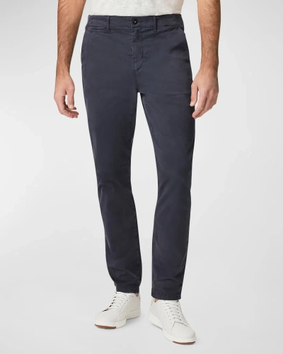 Paige Men's Danford Stretch Sateen Chino Trousers In Deep Anchor