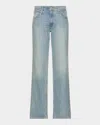 Paige Heritage Doheny Relaxed Straight Jeans In Blue