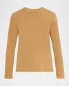 Paige Enzo Long Sleeve T-shirt In Gold