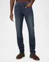 Paige Federal Straight Slim Fit Jeans In Etkin