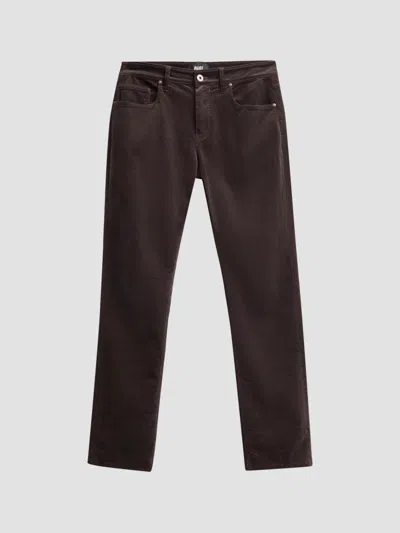 Paige Men's Federal Slim-fit Straight-leg Corduroy Pants In Brown