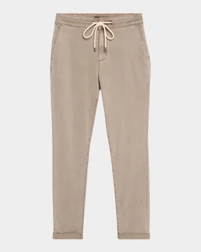 Paige Men's Fraser Stretch Twill Cuffed Pants In Vntcstbeig