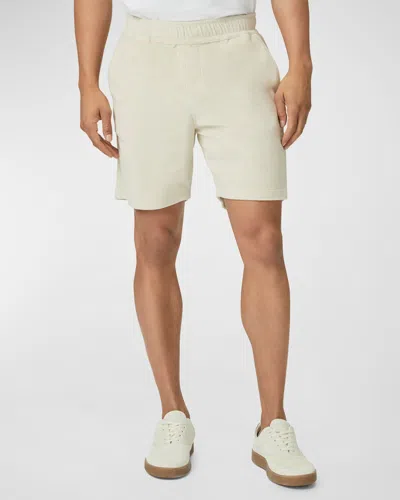 Paige Men's Lee Terry Cloth Shorts In Macadamia