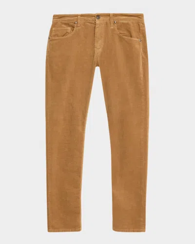 Paige Men's Lennox Slim-fit Corduroy Pants In Brown