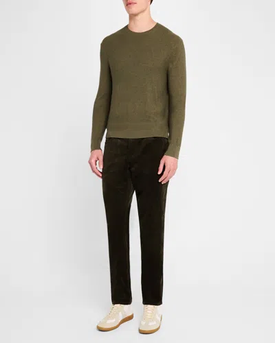 Paige Lennox Slim Fit Corduroy Jeans In Shaded Glen