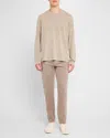 Paige Lennox Slim Fit Corduroy Jeans In Silver Pearl