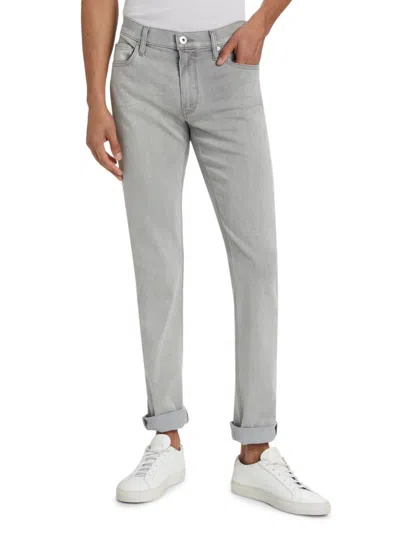 Paige Men's Lennox Stretch Slim-fit Jeans In Gray