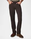 Paige Men's Normandie Straight-leg Jeans In Dp Choco