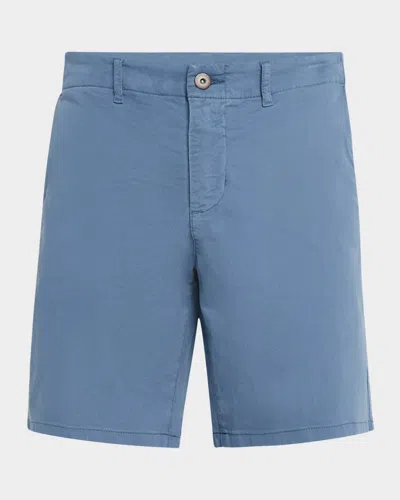 PAIGE MEN'S PHILLIPS STRETCH SATEEN CHINO SHORTS