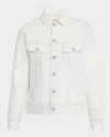 Paige Mens  Ranchero Relaxed-fit Denim-blend Jacket In Mchugh