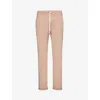 PAIGE PAIGE MENS VINTAGE BERGAMOT FRASER ELASTICATED-WAIST TAPERED-LEG STRETCH-WOVEN TROUSERS
