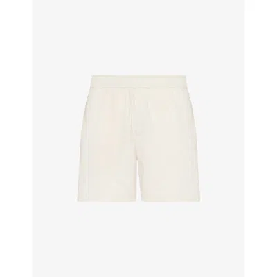 Paige Mens Teague Relaxed-fit Cotton Shorts Atlantic Fog Xl
