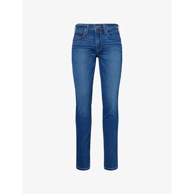 Paige Mens Browell Federal Slim Straight-leg Stretch-denim Jeans