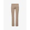 Paige Mens Federal Slim-fit Straight-leg Denim Jeans Caribou In Gray