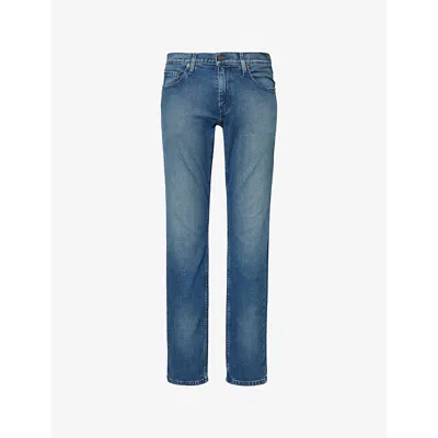 Paige Mens  P Federal Slim-fit Straight-leg Stretch-denim Jeans In Cheo