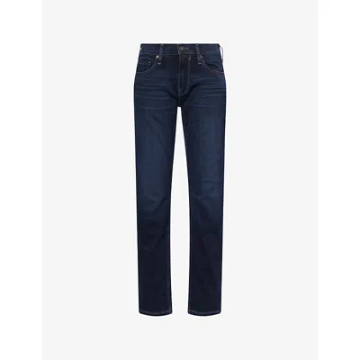 Paige Mens Dade Lennox Slim-leg Denim Jeans In Blue