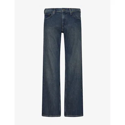 Paige Mens Doheny Straight-leg Denim Jeans Whitaker In Blue