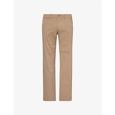 Paige Mens Farro Vincent Straight-leg Cotton-blend Chino Trousers In Multi