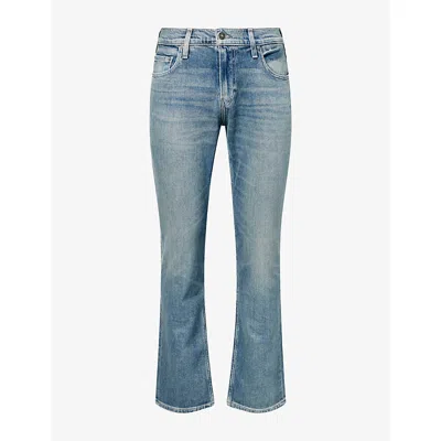 Paige Mens Normandie Straight-leg Denim Jeans Gable
