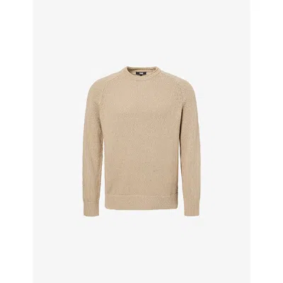 Paige Mens Farro Banuelo Textured Cotton Jumper