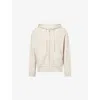 Paige Mens Cassano Zip-up Knitted Hoody Silver Drop