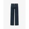 Paige Mens Abaron Doheny Straight-leg Denim Jeans In Blue