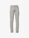 Paige Federal Slim-fit Jeans In Brushed Nickel