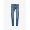 Paige Mens Salzedo Lennox Slim-leg Stretch-denim Jeans In Blue