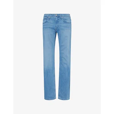Paige Mens Babich Normandie Straight-leg Stretch-woven Jeans