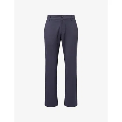Paige Mens Deep Anchor Panmar Tapered Woven Trousers In Black