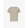 Paige Mens Echo Sorden Crewneck Cotton T-shirt In Neutral