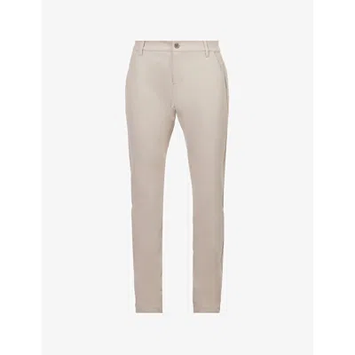 Paige Mens  Stafford Slim-leg Mid-rise Stretch-woven Trousers In Gray