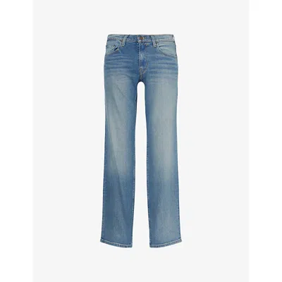 Paige Mens Doheny Straight-leg Denim Jeans Parden