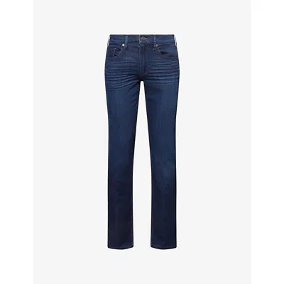 PAIGE MENS PAIGE NORMANDIE STRAIGHT-LEG DENIM JEANS
