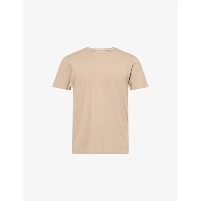 Paige Mens Smoked Oak Sorden Short-sleeves Cotton-jersey T-shirt