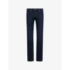 Paige Mens Lennox Slim-fit Stretch-denim Jeans Thayer In Black