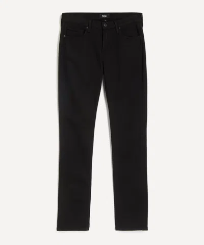 Paige Mens Transcend Lennox Slim Jeans In Black Shadow