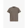 Paige Mens Vintage Deep Chocolate Serano Boxy Cotton-jersey T-shirt Xl In Brown