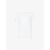 Paige Mens  Sorden Crew-neck Cotton T-shirt In White