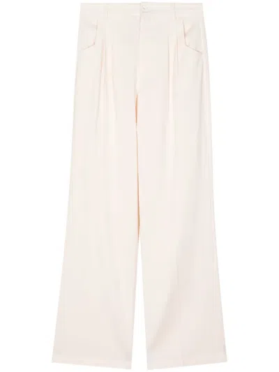Paige Merano Wide Leg Trousers In Neutrals