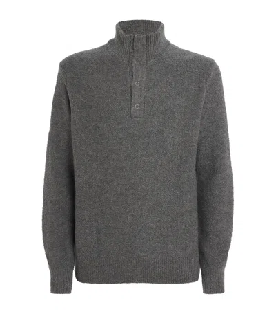 Paige Merino Wool-blend Kotoni Sweater In Gray