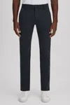 Paige Mid Rise Trousers In Deep Anchor