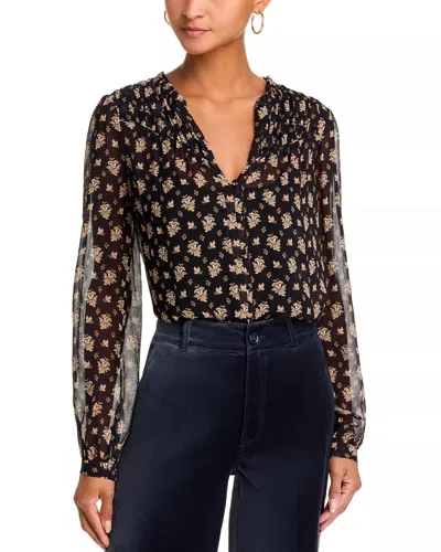 Paige Monika Blouse In Black Multi